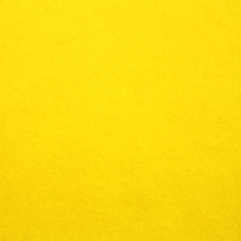 Yellow felt
