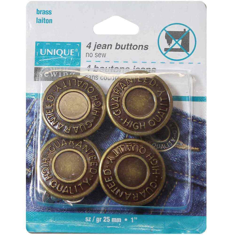 25mm jeans buttons