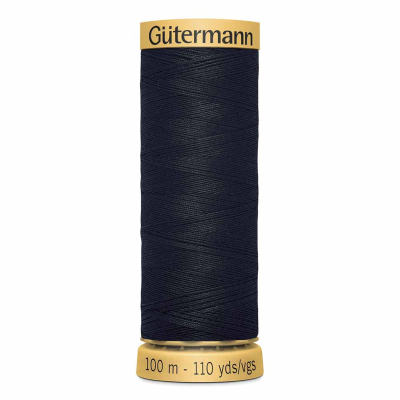Cotton gutterman thread 1001 - black