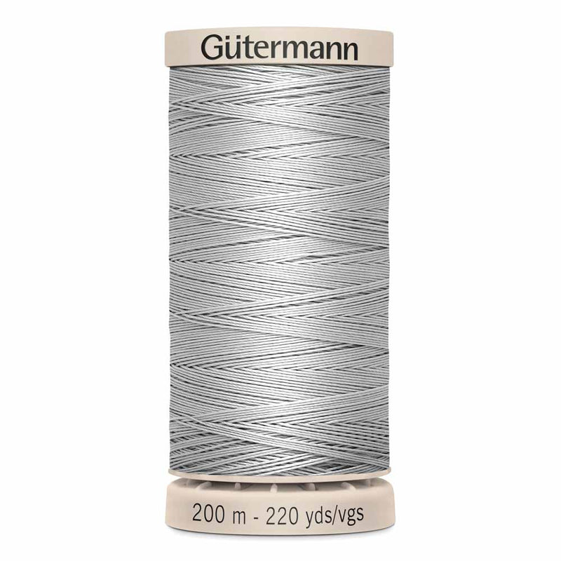 Fil 100% coton gris clair - 200m