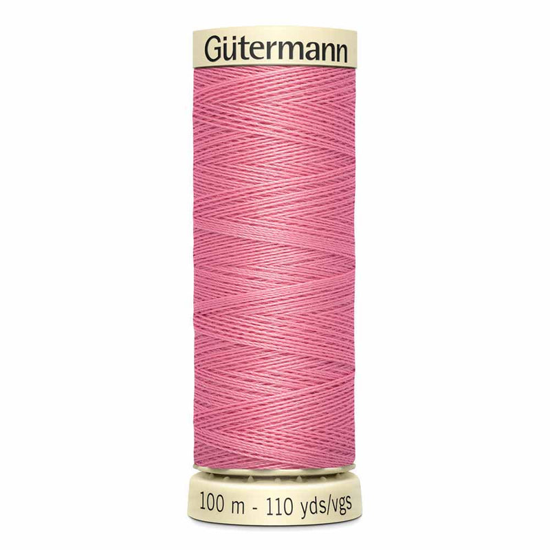 Gutermann thread 100m 321 - coral pink