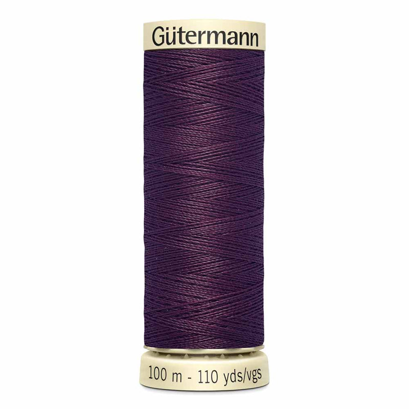 Gutermann thread 100m 447 - blackberry