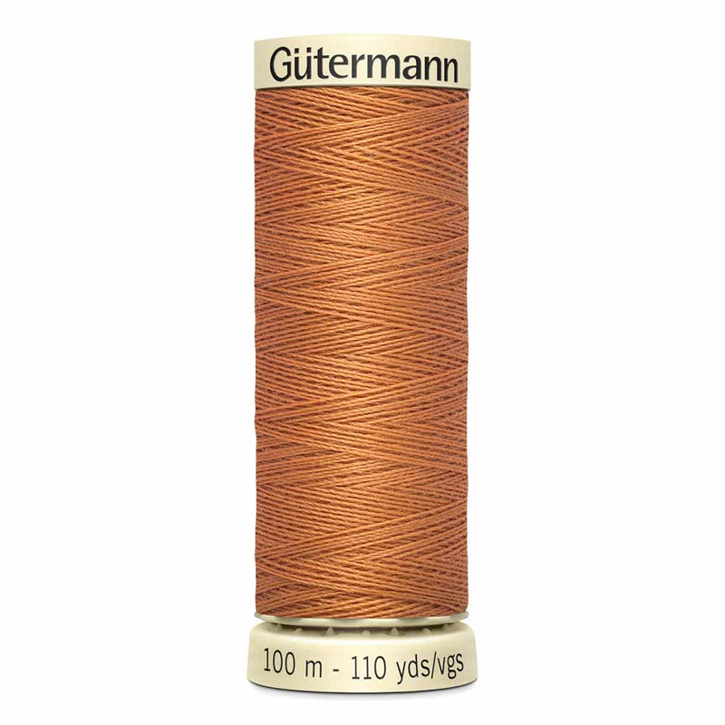 Gutermann thread 100m 461 - burnt orange