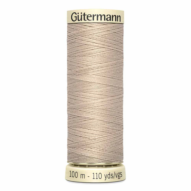 100m 506 gutermann thread - sand