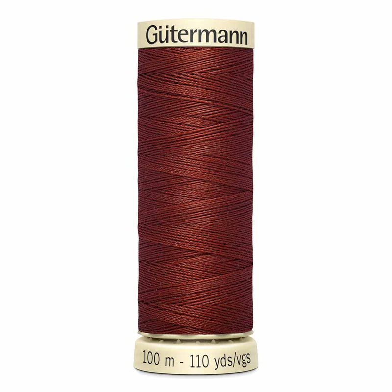 Gutermann thread 100m 576 - dark copper