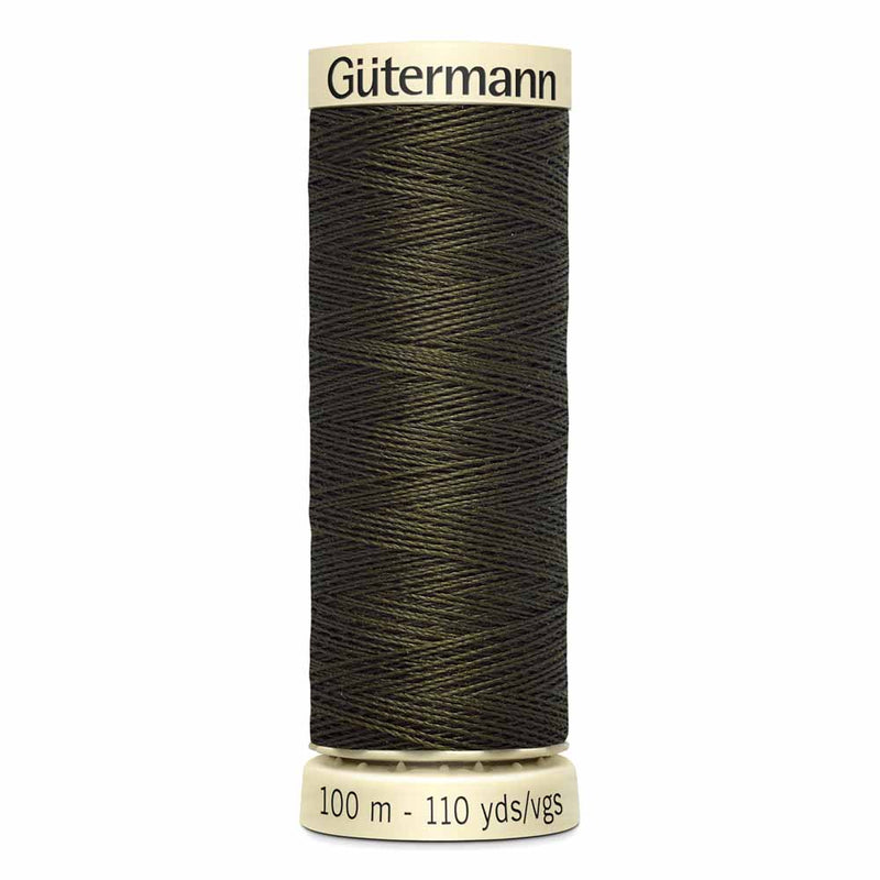 Gutermann thread 100m 579 - chestnut brown