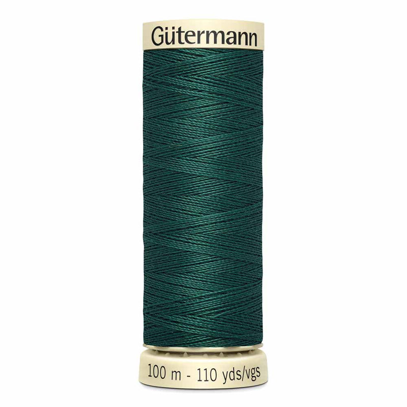Gutermann thread 100m 642 - ocean green