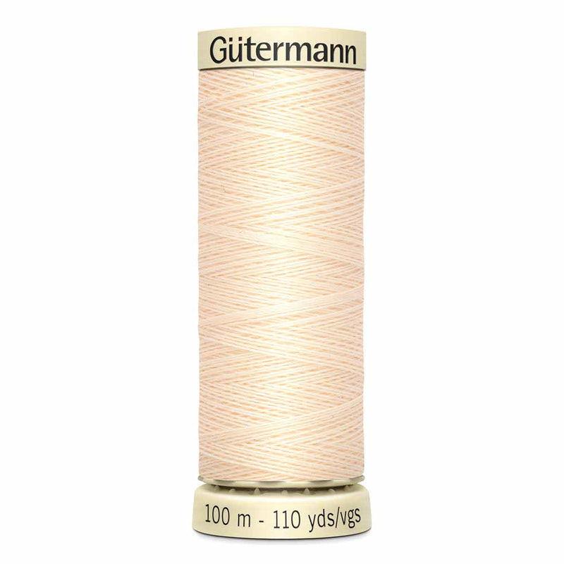 Gutermann thread 100m 800 - ivory