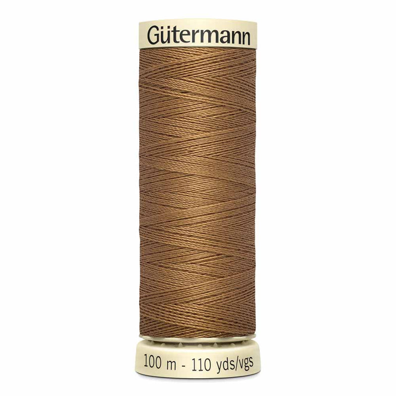 Gutermann thread 100m 875 - gold stone