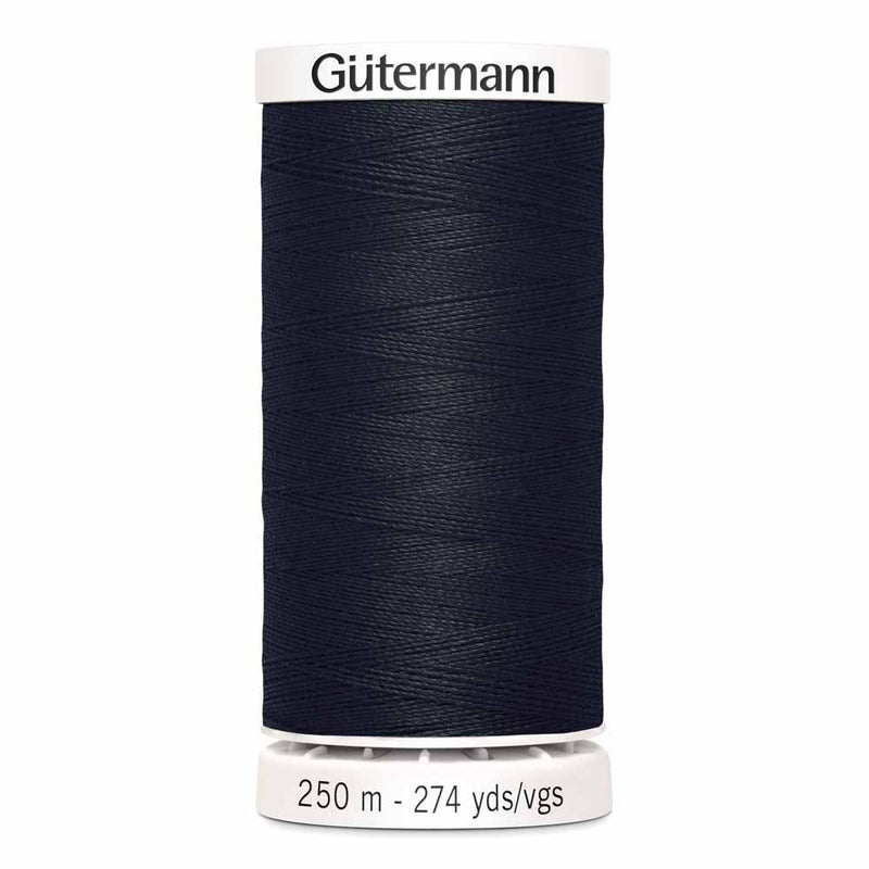 Gutermann thread 250m 010 - black