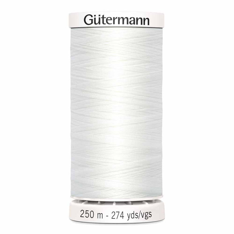 Gutermann thread 250m 020 - white