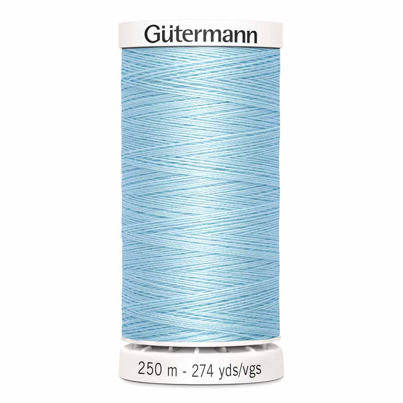 Fil Gütermann 250m 206 - bleu bébé