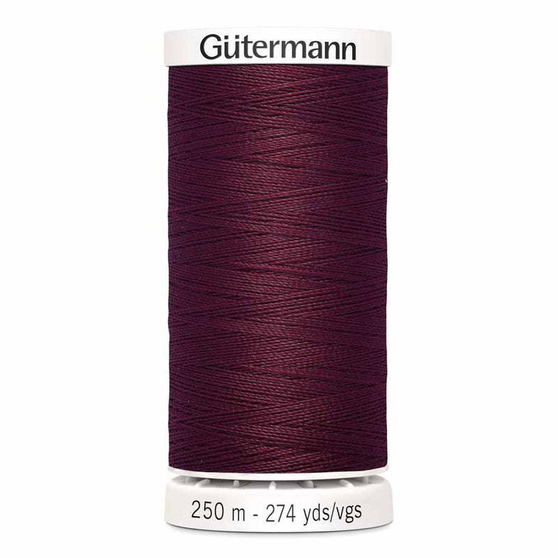Thread gutermann 250m 450 - burgundy
