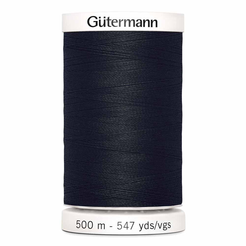 Gutermann thread 500m 010 - black