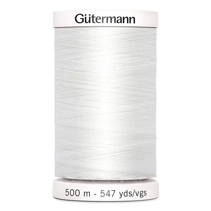 Gutermann thread 500m 020 - white