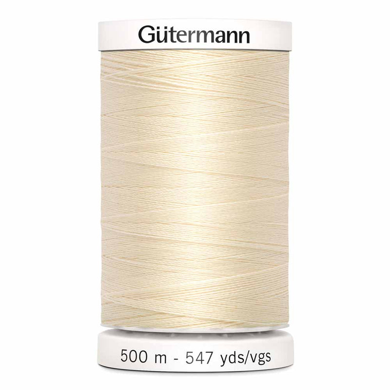 Gutermann thread 500m 800 - ivory
