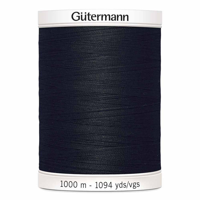 Gutermann thread 1000m 010 - black