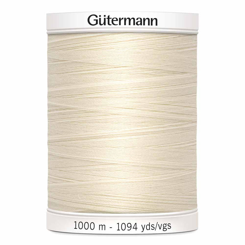 Fil Gütermann 1000m 022 - coquille d'oeuf