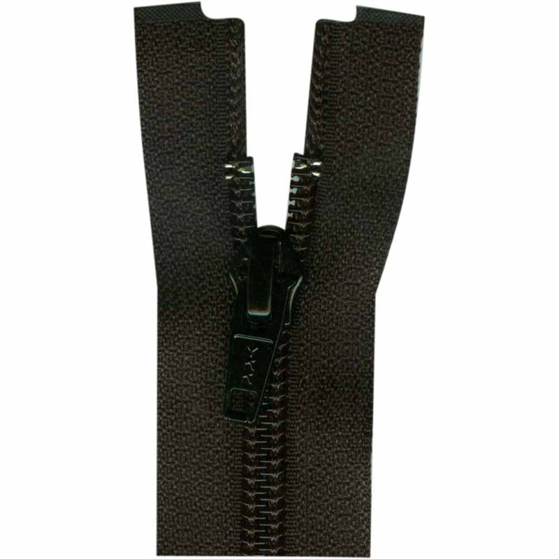 60cm unidirectional black detachable zipper