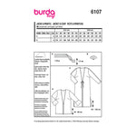 Burda 6107 - Jacket / blouse