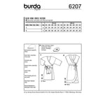 Burda 6207 - dress