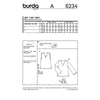 Burda 6234 - t-shirt