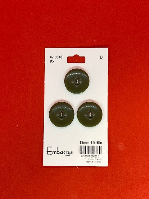 Sage buttons - 18mm