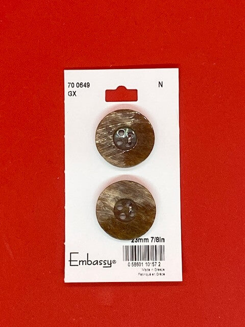 Marble buttons N - 23mm