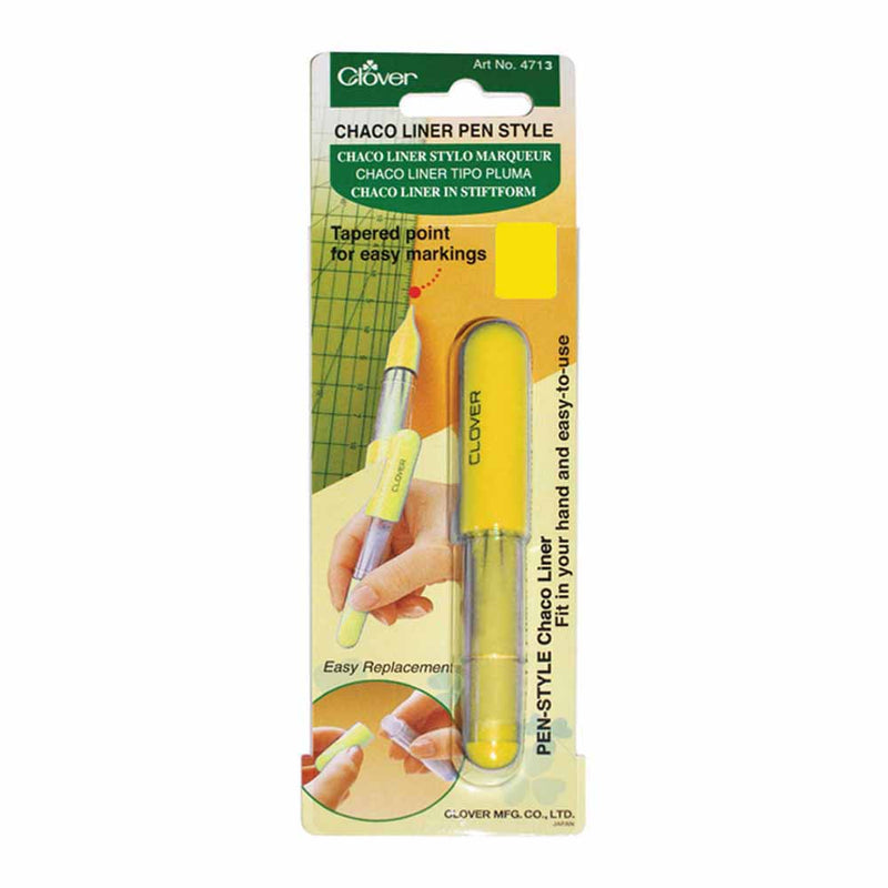 Pen style chaco liner yellow