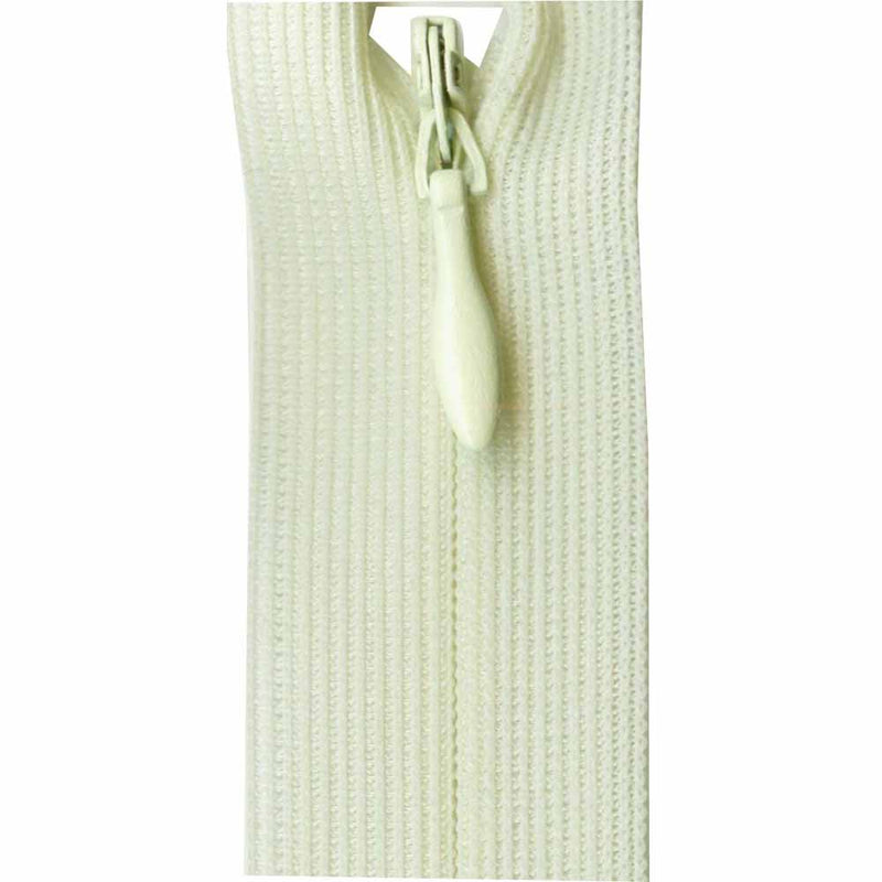 Invisible zipper ivory 20cm