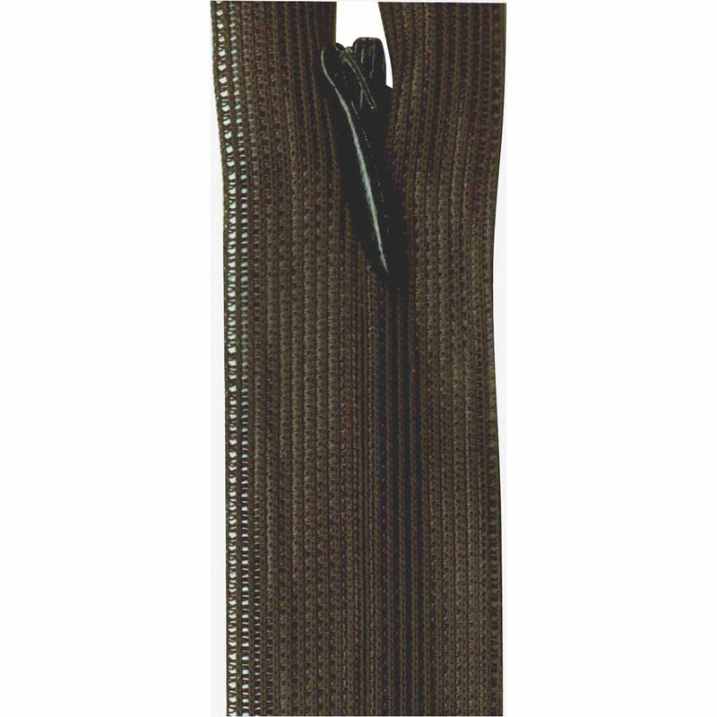 Invisible zipper black 20cm