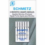 Schmetz microtex 70/10 needles