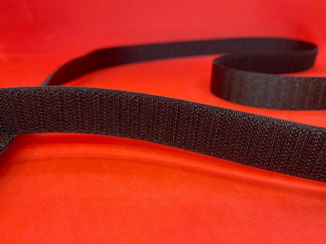 3/4 '' male black Velcro