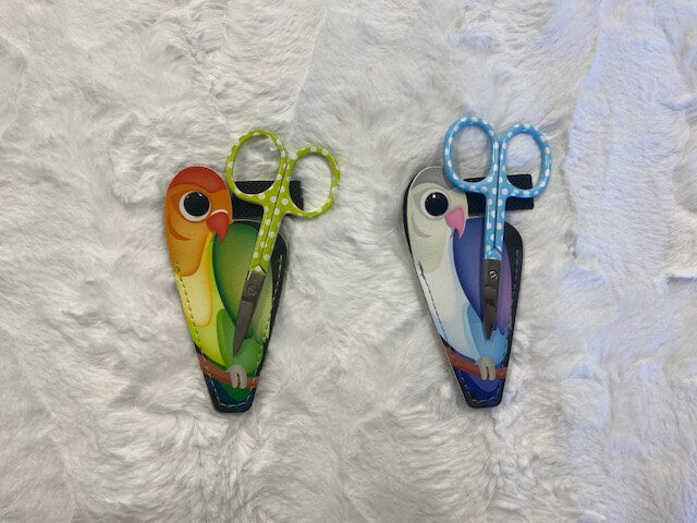 parrot scissors