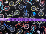 Coton vélos colorés