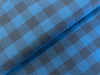 Blue plaid flannel