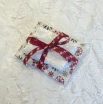 Christmas stocking kit - Flannel snowflakes