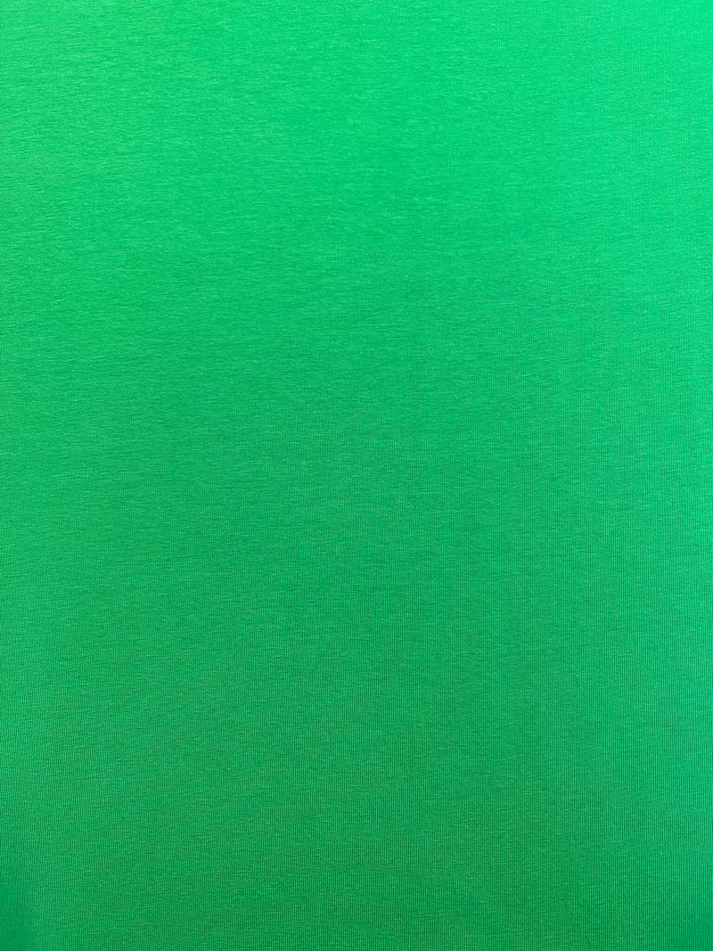 Jersey knit vert émeraude uni