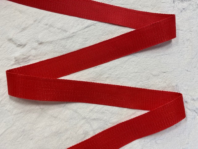 40mm red strap