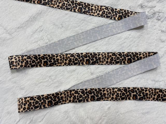 Leopard foldable elastic - 25mm