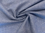 Denim blue cotton linen