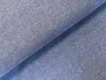 Denim blue cotton linen