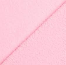 Baby pink micro fleece