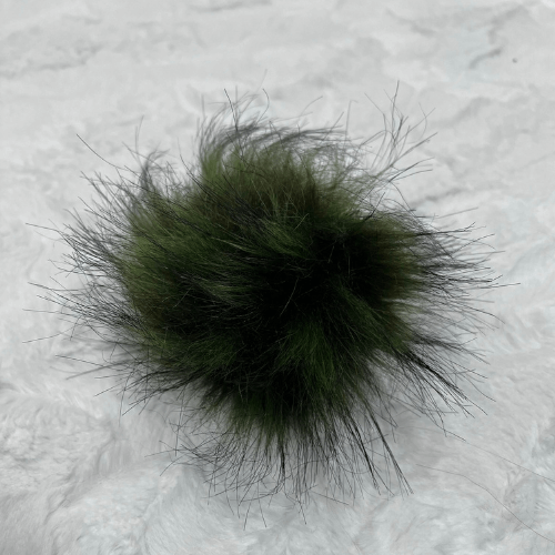 Pompon synthétique Vert feuille