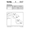 Burda 6227- blouse - 3