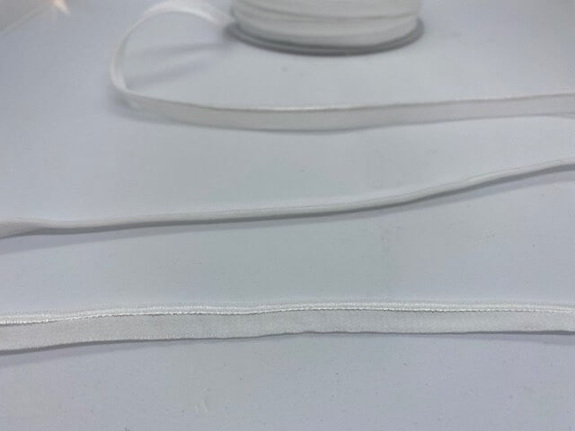 élastique piping blanc - 1