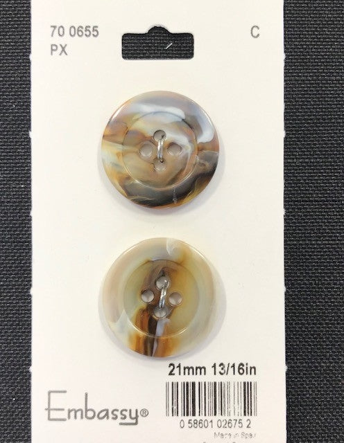 Boutons c 21mm 13/16po - 1