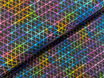 Coton formes géométriques multicolores