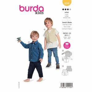 Burda 9248 - Shirt and Vest